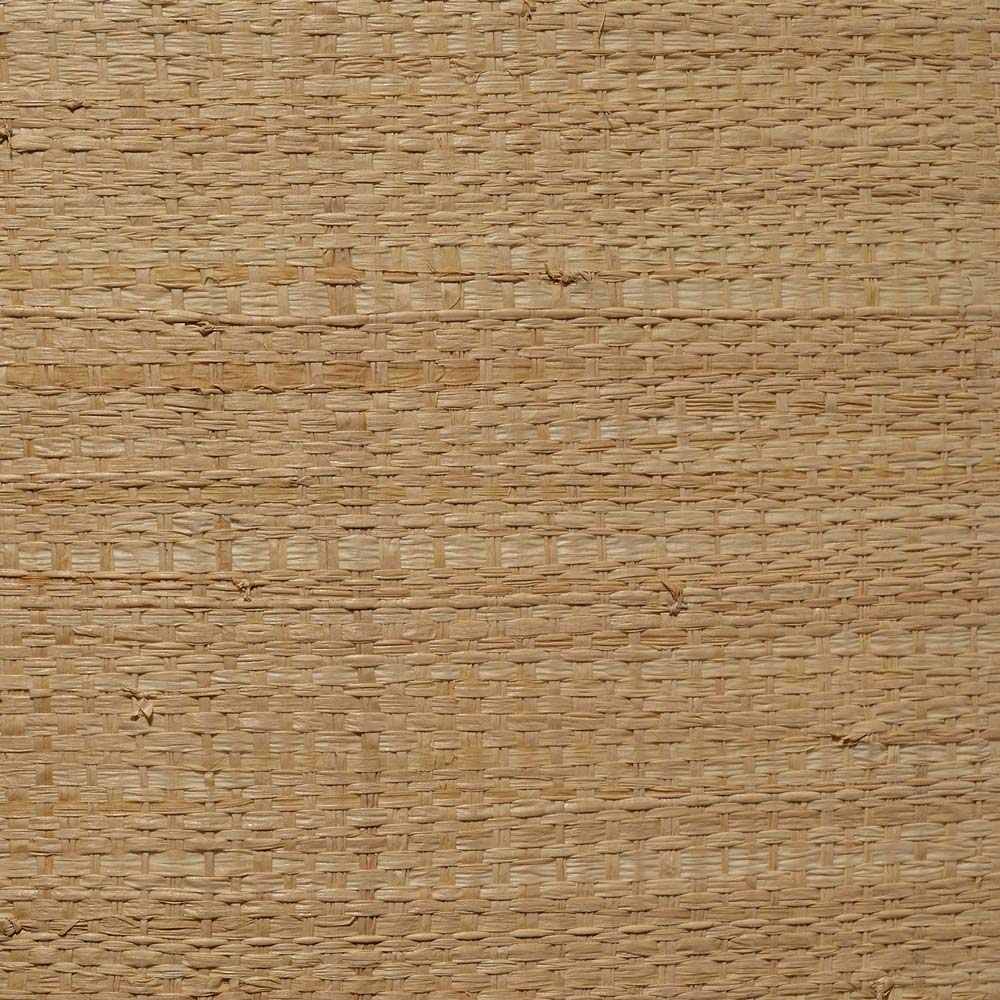 Drum Raffia Shade in Detail.