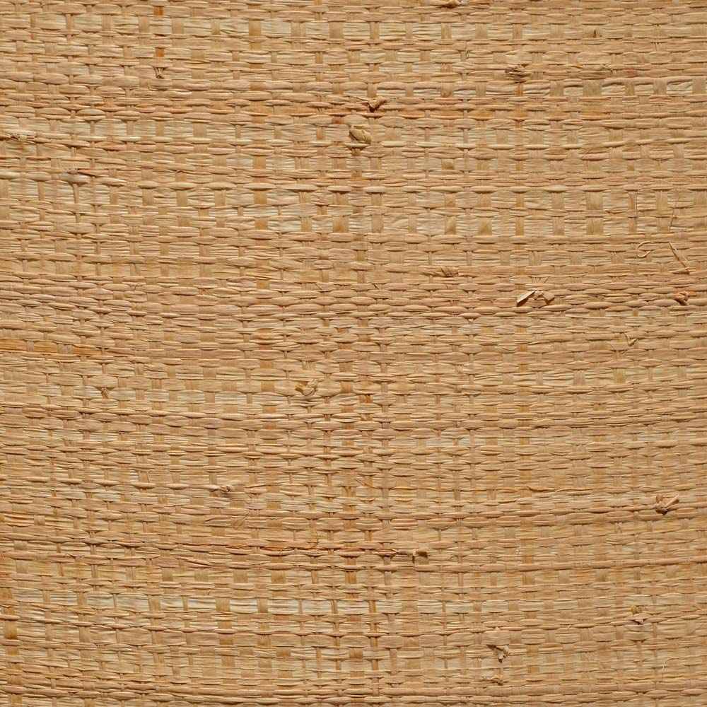Drum Raffia Shade in Detail.