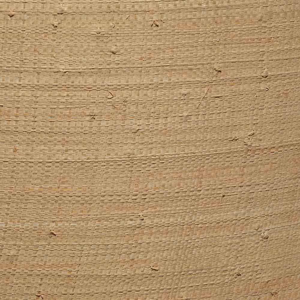 Drum Raffia Shade in Detail.