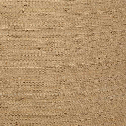Drum Raffia Shade in Detail.