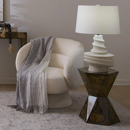 Dune Table Lamp in living room.