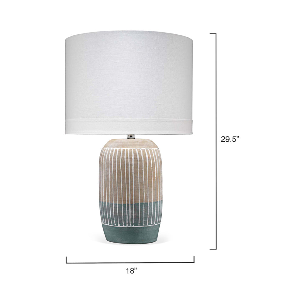 Flagstaff Table Lamp - line drawing.