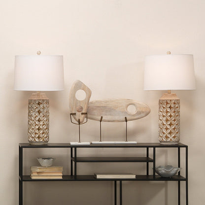 Flora Table Lamp in living room.