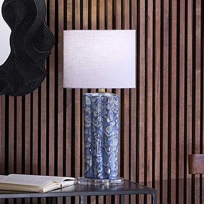 Flurry Table Lamp in living room.