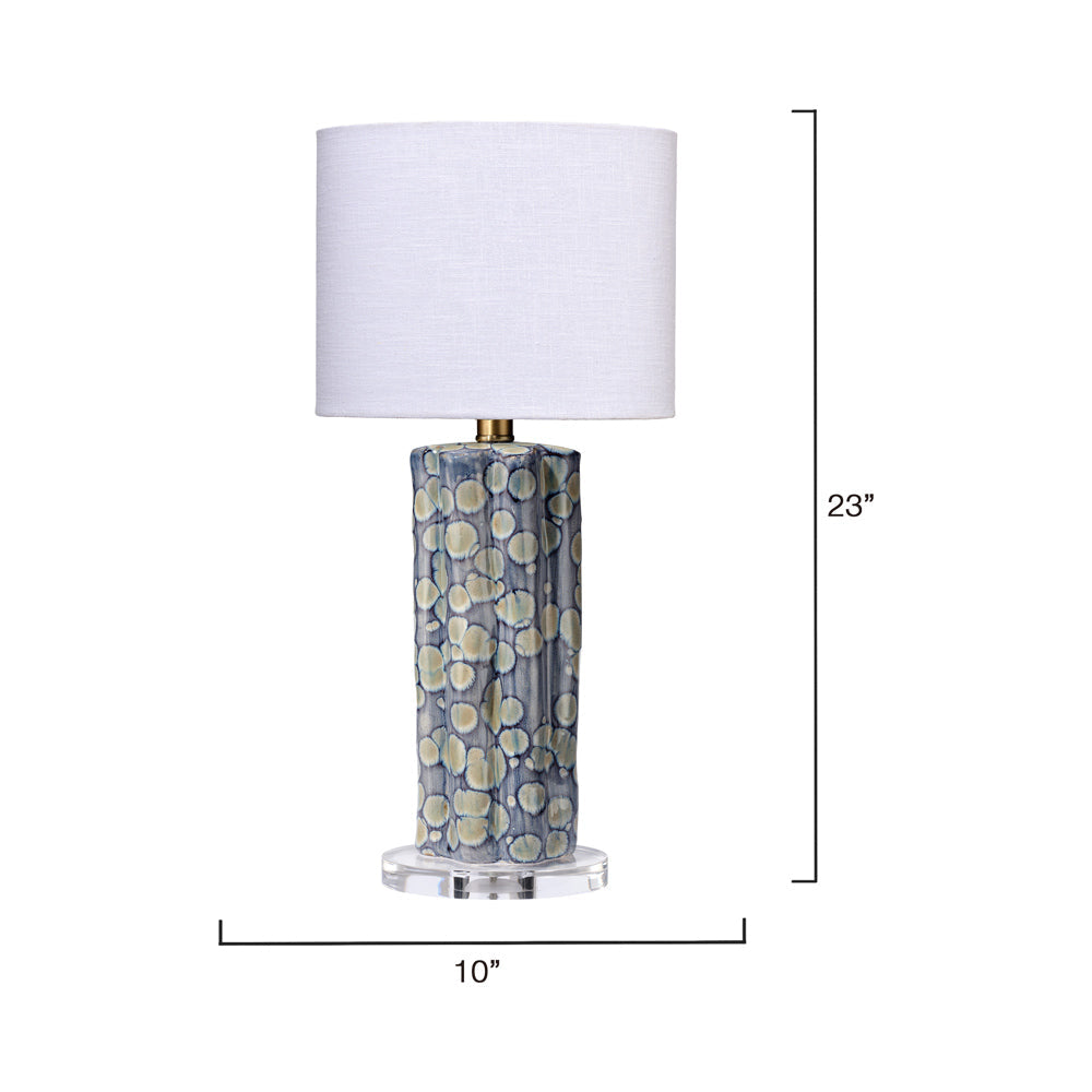 Flurry Table Lamp - line drawing.