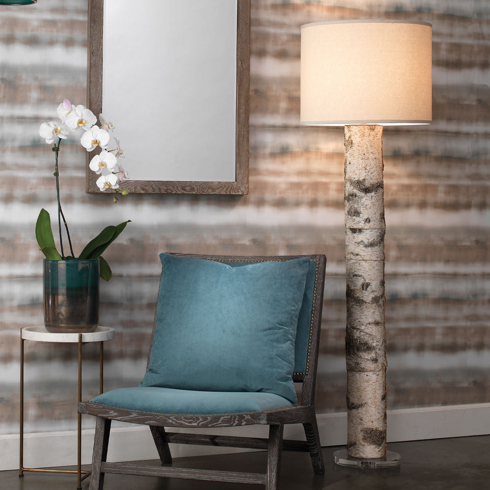 Forester Floor Lamp in living room.