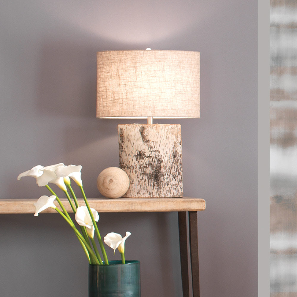 Forester Table Lamp in living room.