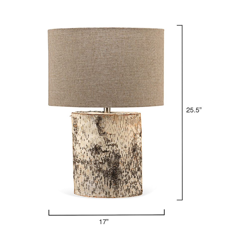 Forester Table Lamp - line drawing.