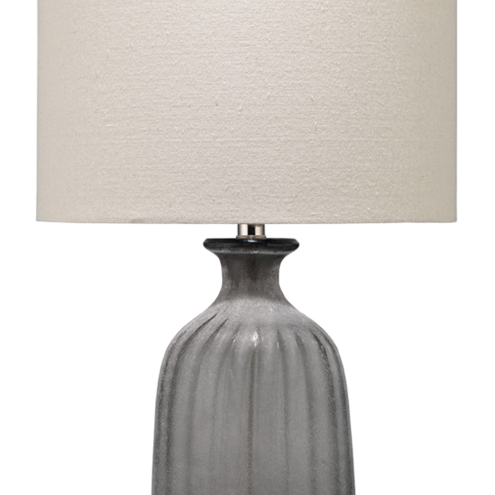 Frosted Glass Table Lamp in Detail.
