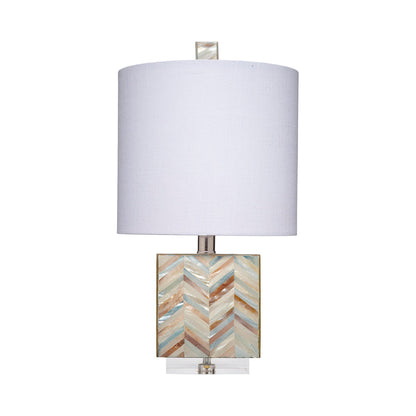 Garbo Table Lamp in Blue.