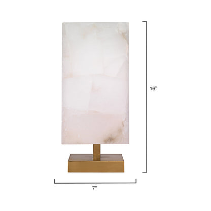 Ghost Axis Table Lamp - line drawing.