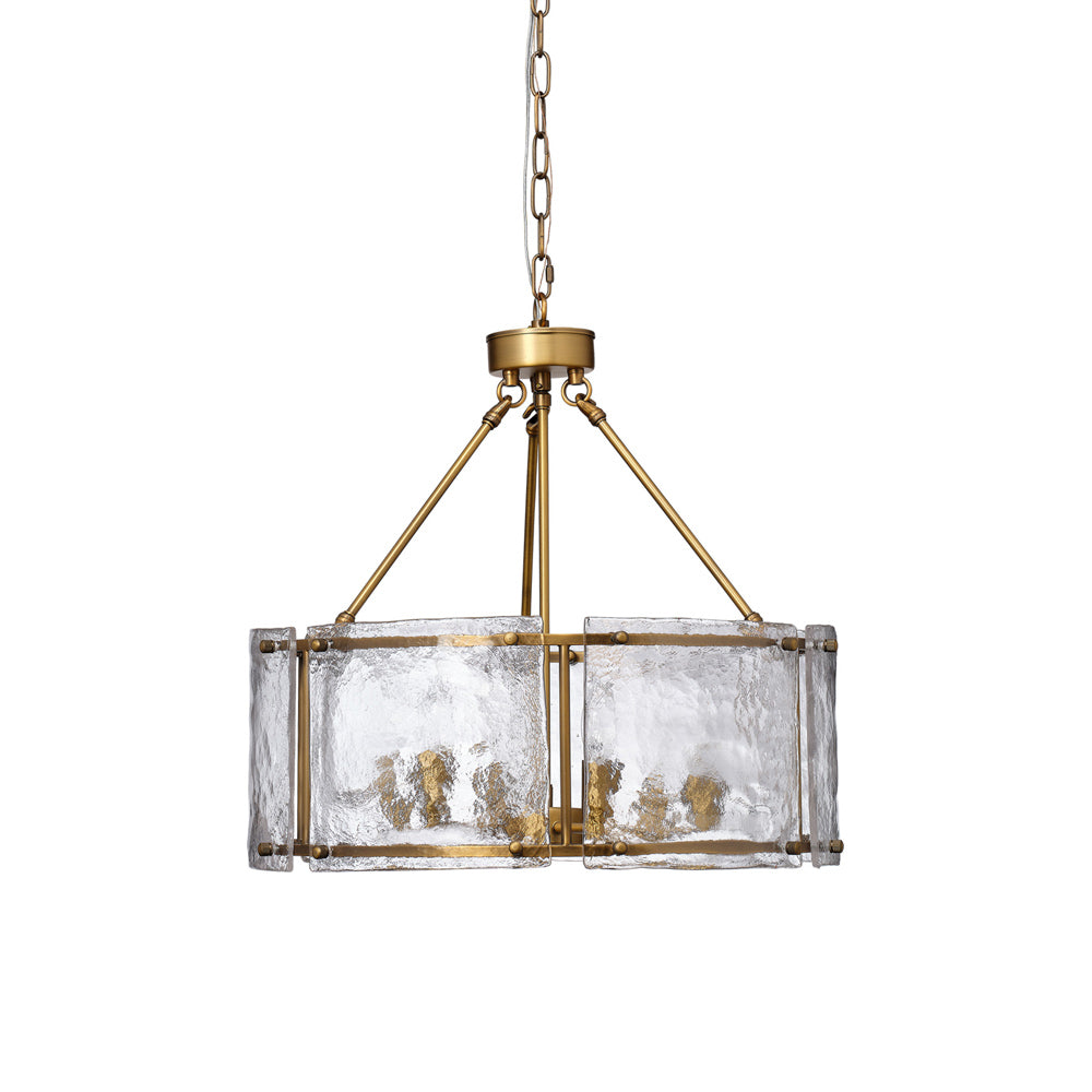 Glenn Round Chandelier in Detail.