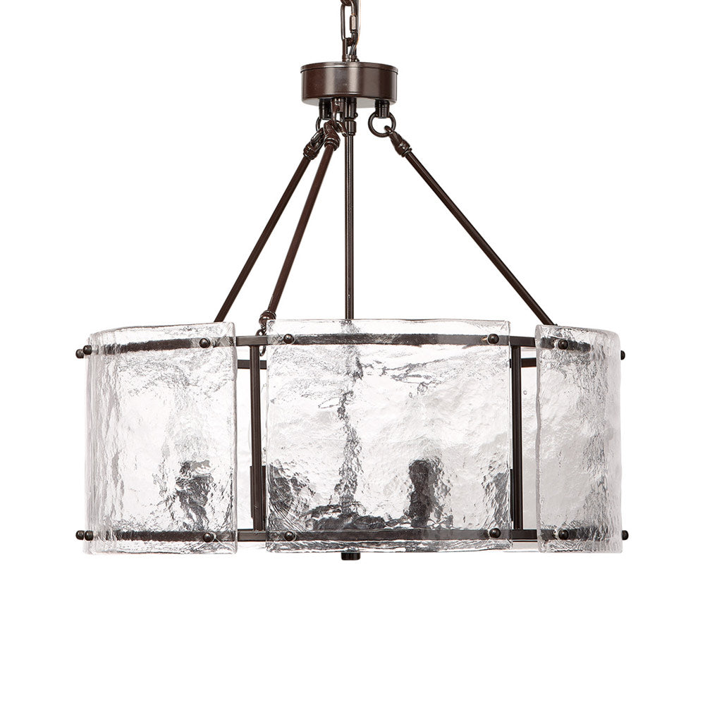 Glenn Round Chandelier in Detail.