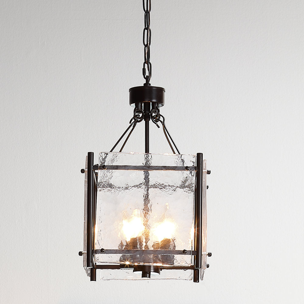 Glenn Square Chandelier in Detail.