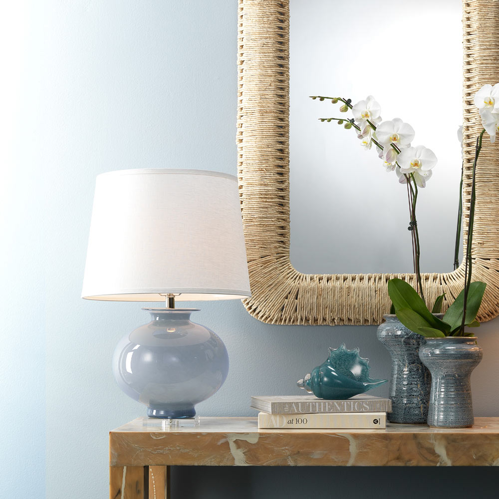 Heirloom Table Lamp in living room.