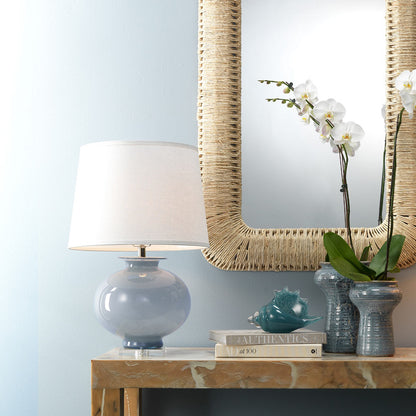 Heirloom Table Lamp in living room.