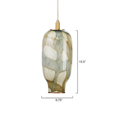 Helen Pendant Light - line drawing.