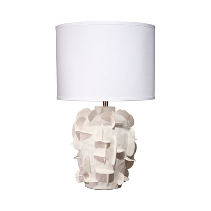 Helios Table Lamp in White.