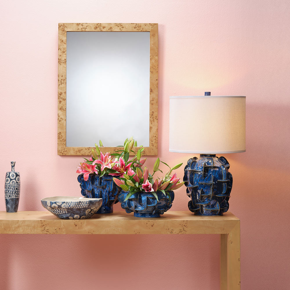 Helios Table Lamp in living room.
