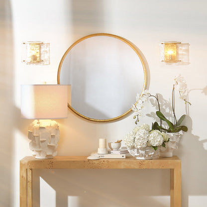 Helios Table Lamp in living room.