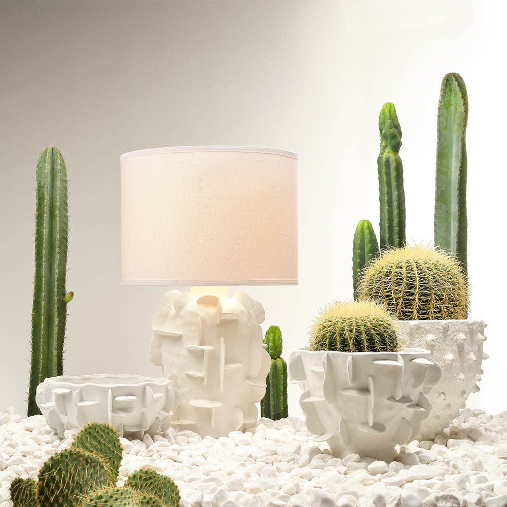 Helios Table Lamp in living room.