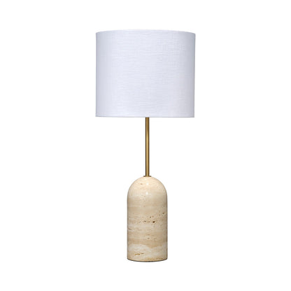 Holt Table Lamp in Brown.