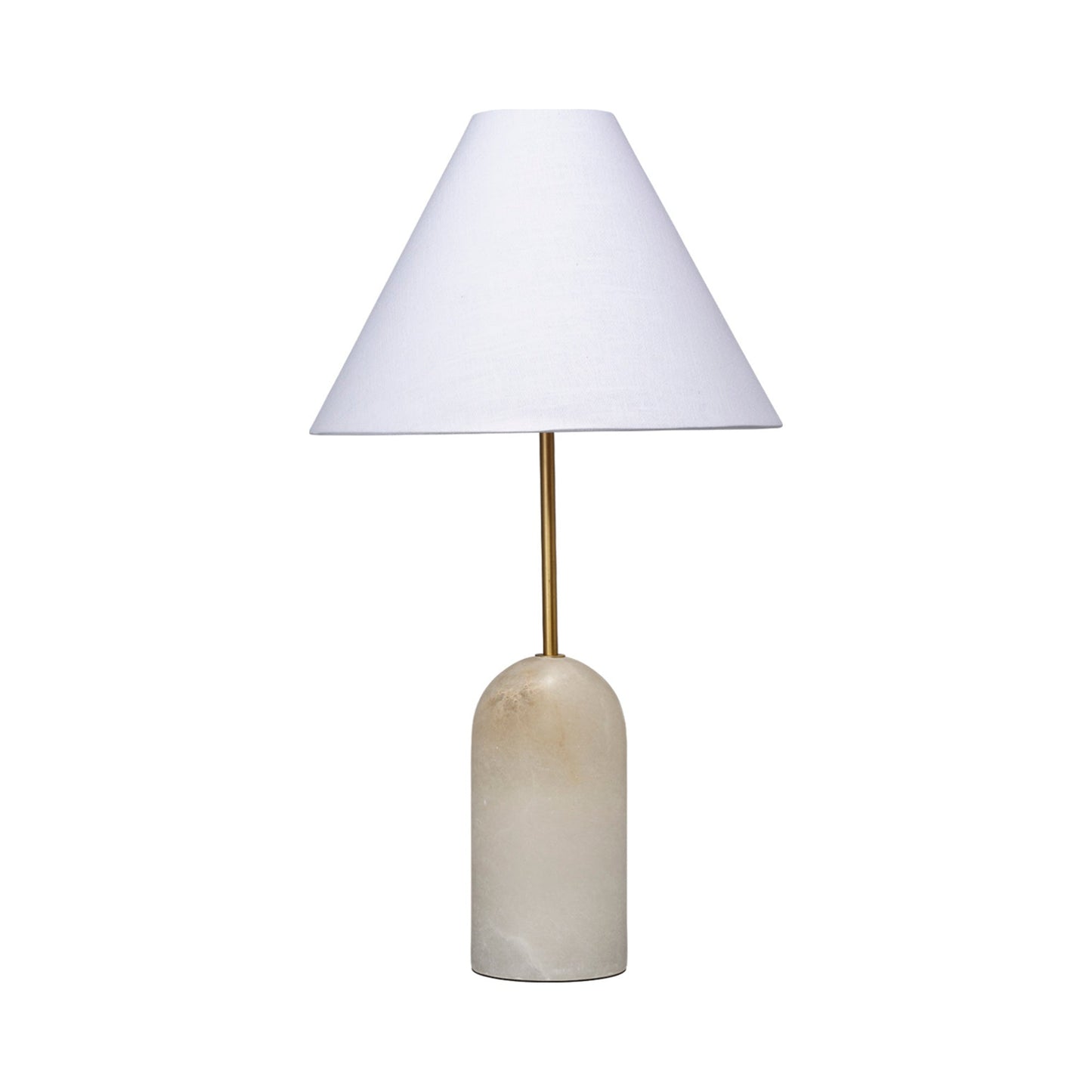 Holt Table Lamp in White.