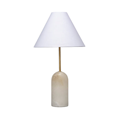 Holt Table Lamp in White.
