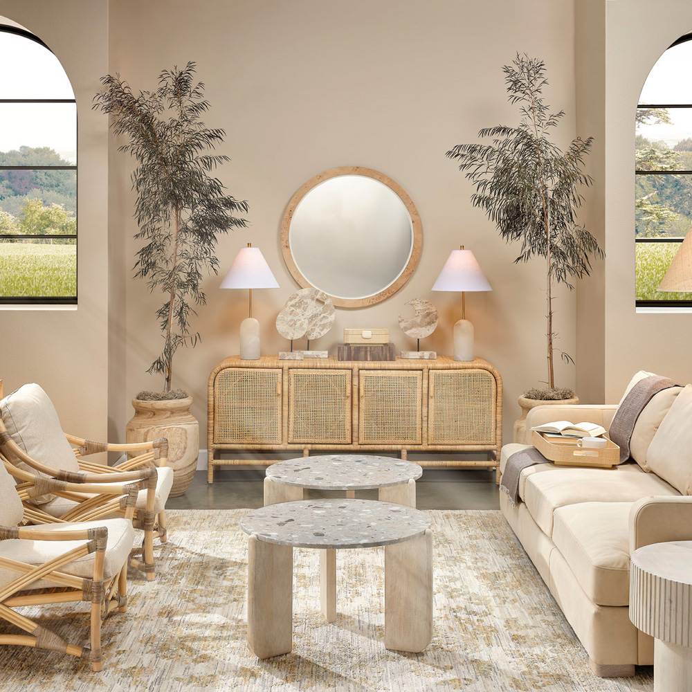 Holt Table Lamp in living room.