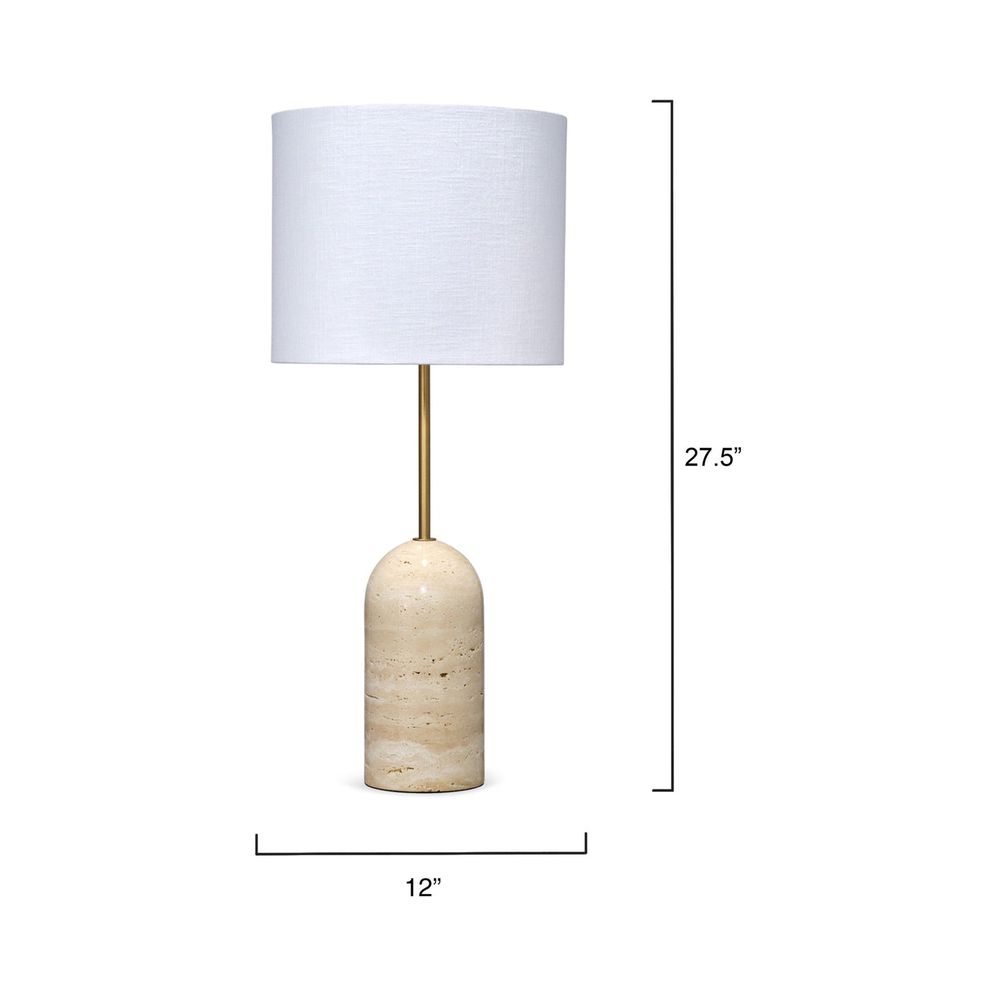 Holt Table Lamp - line drawing.