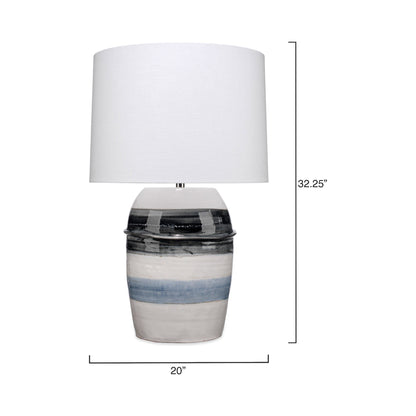 Horizon Table Lamp - line drawing.