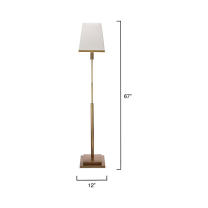 Jud Floor Lamp - line drawing.