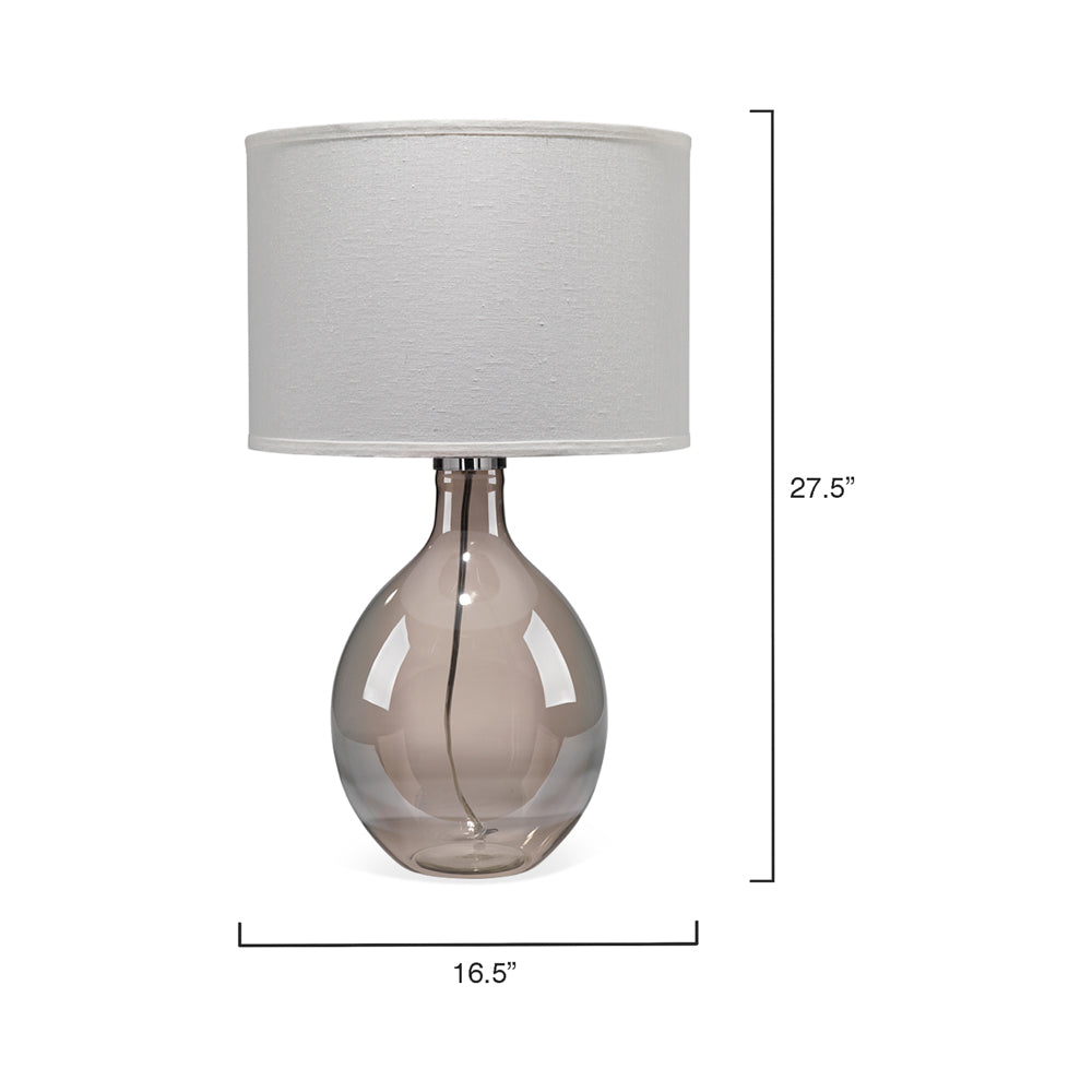 Juliette Table Lamp - line drawing.