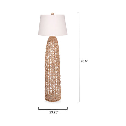 Kauai Floor Lamp - line drawing.