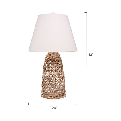 Kauai Table Lamp - line drawing.