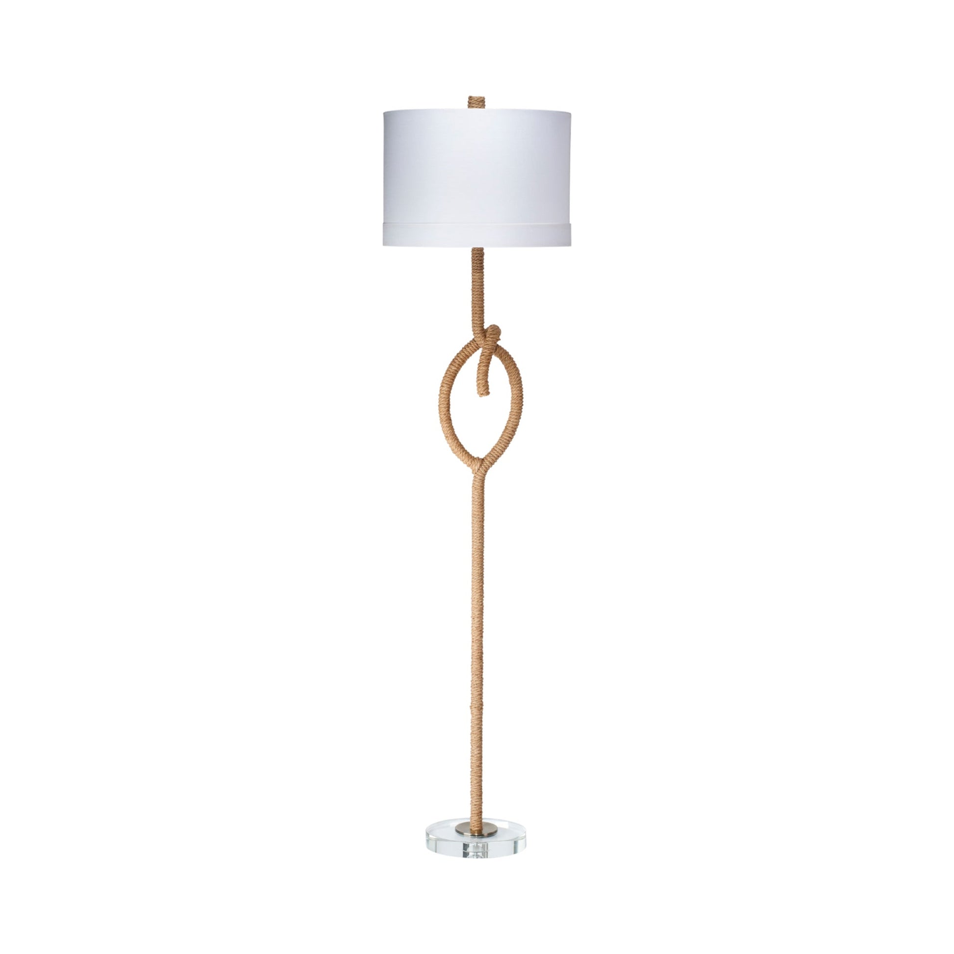 Knot Floor Lamp in Natural.