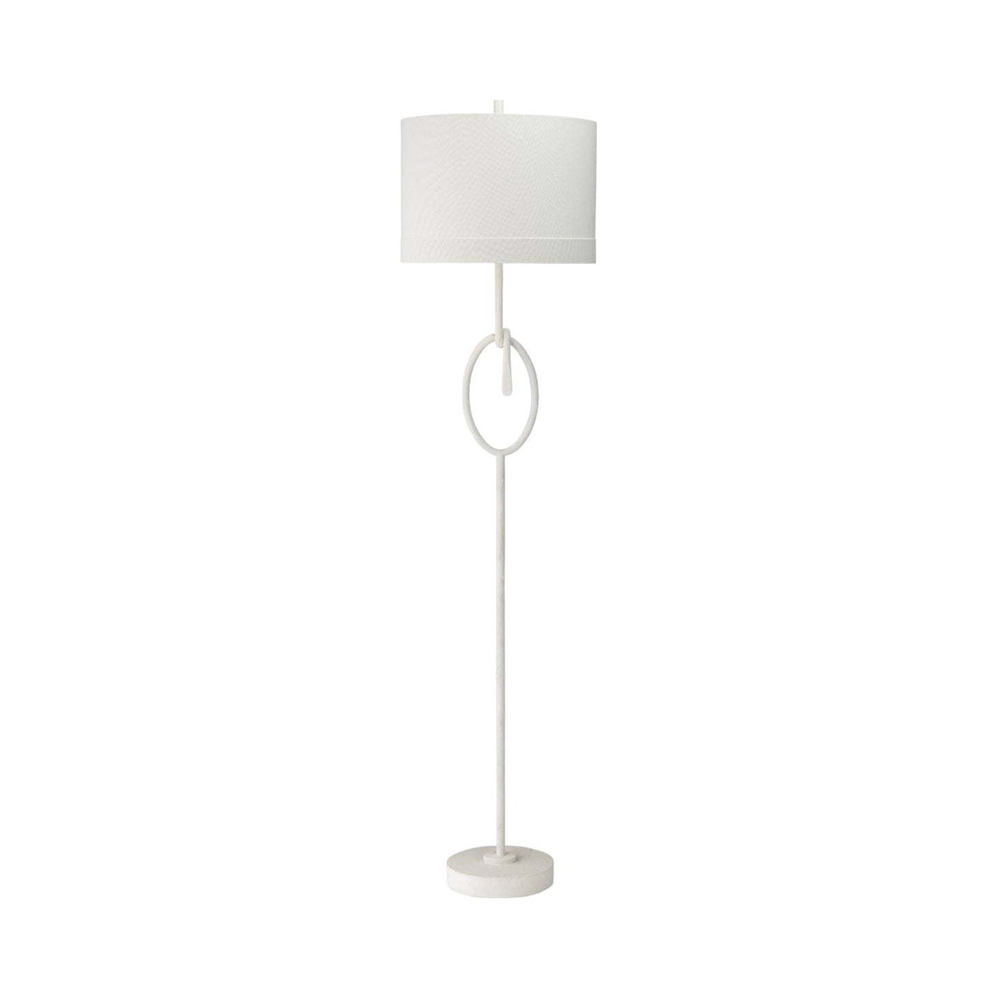 Knot Floor Lamp in White.