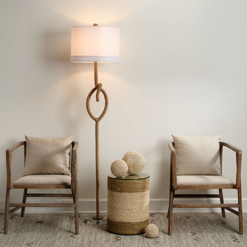 Knot Floor Lamp in Detail.