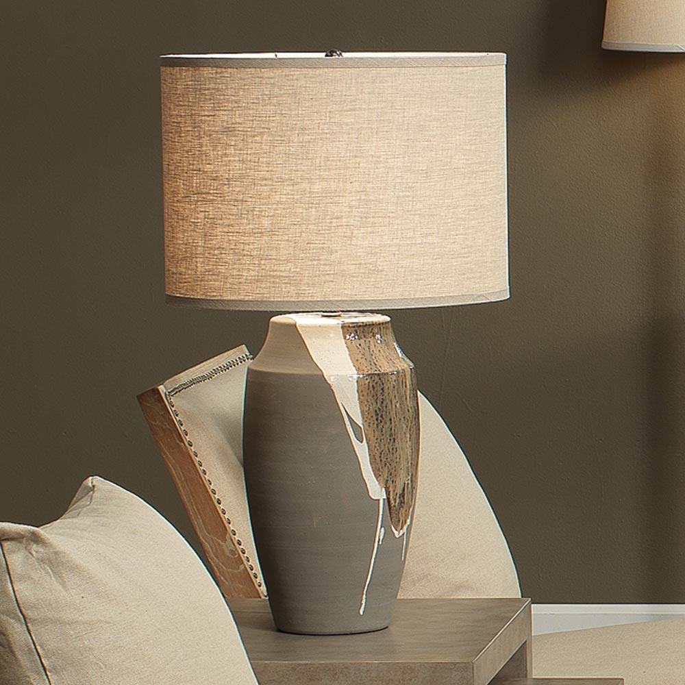Landslide Table Lamp in Detail.