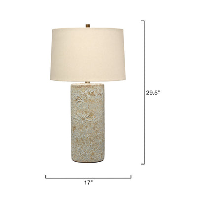 Lava Table Lamp - line drawing.
