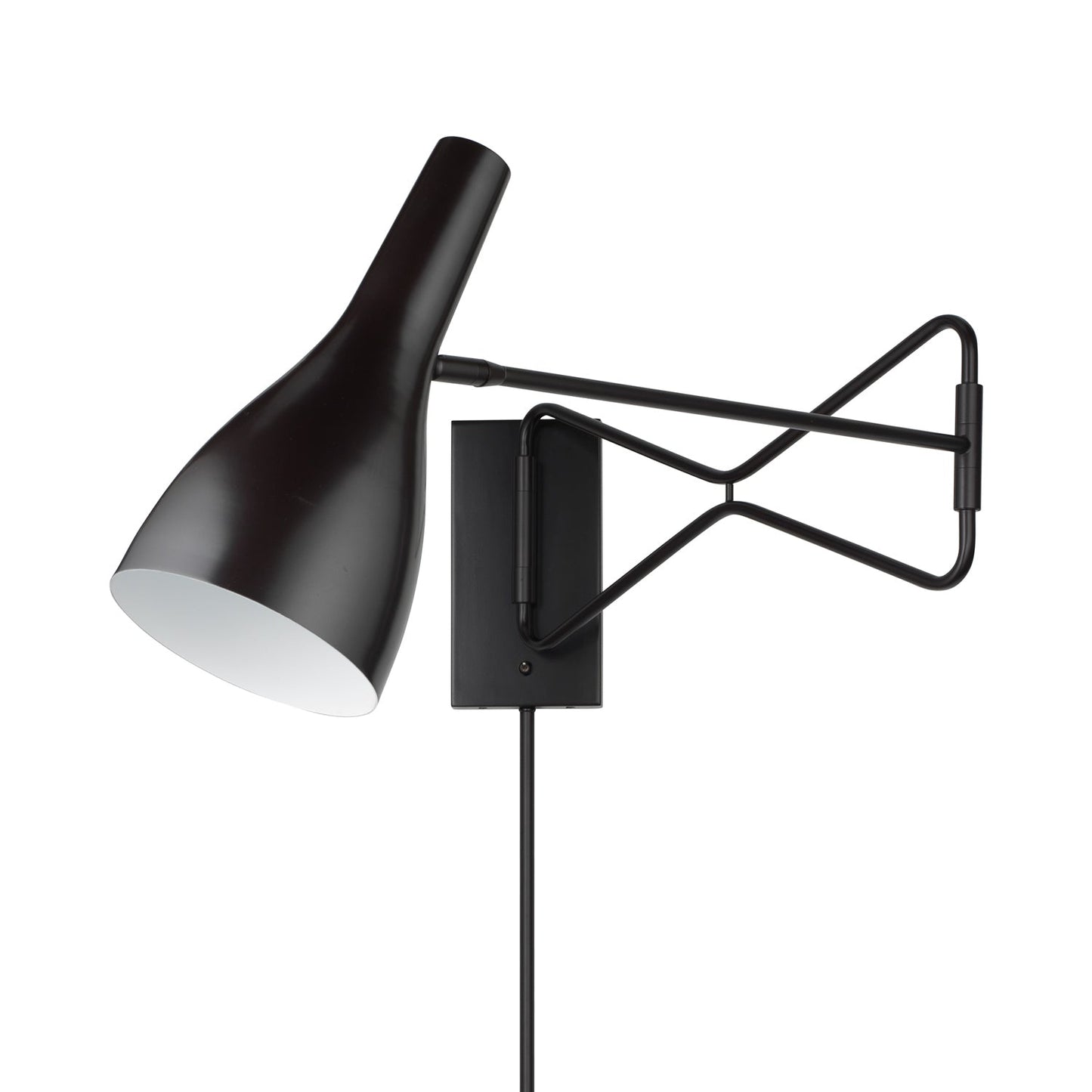 Lenz Wall Light in Black.