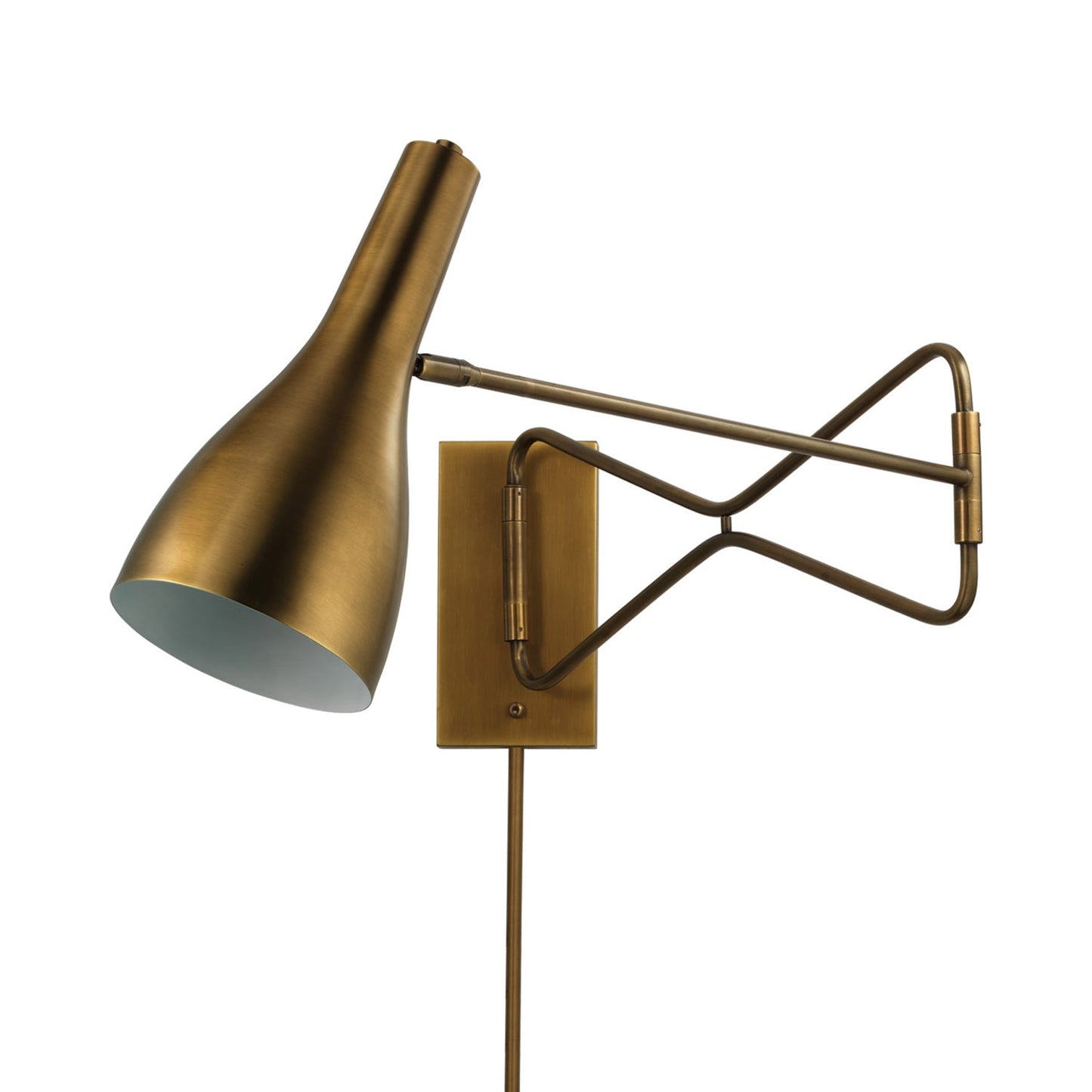 Lenz Wall Light in Brass.
