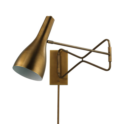 Lenz Wall Light in Brass.