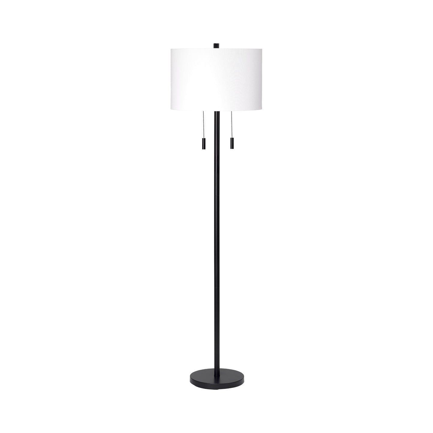 Lincoln Floor Lamp in Black.