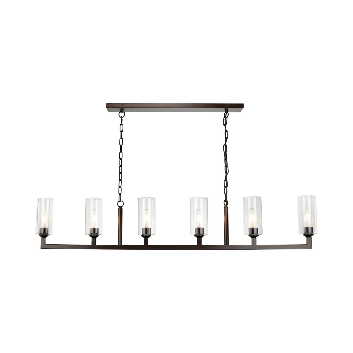 Linear Chandelier.