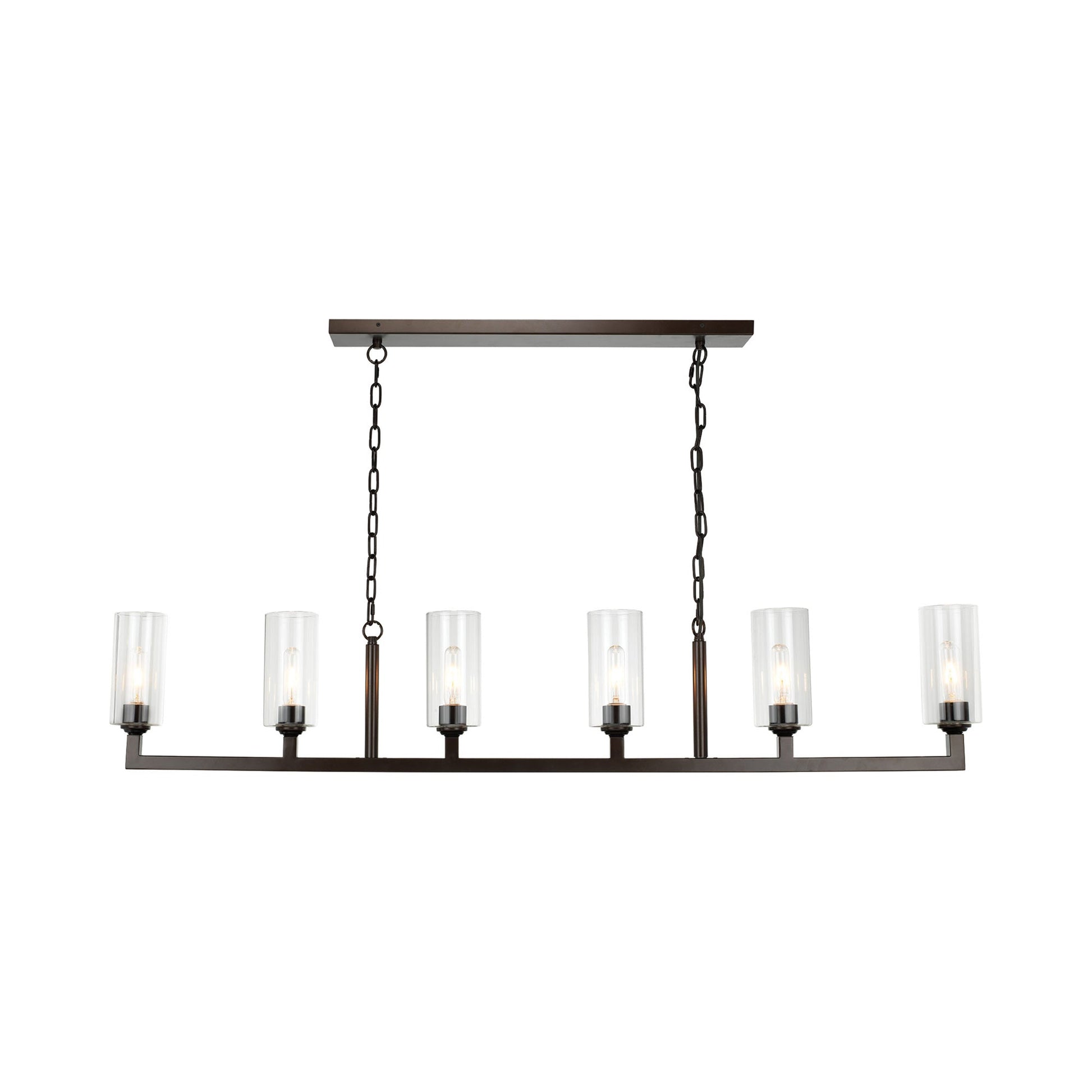 Linear Chandelier.