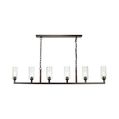 Linear Chandelier.