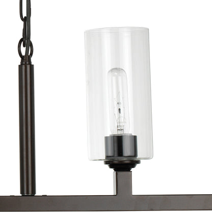 Linear Chandelier in Detail.