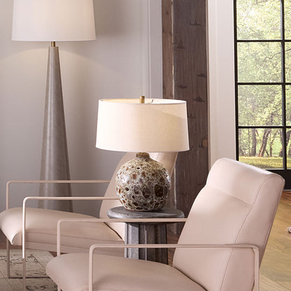 Magma Table Lamp in living room.