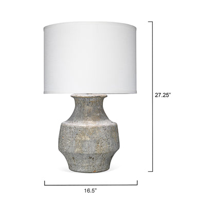 Masonry Table Lamp - line drawing.